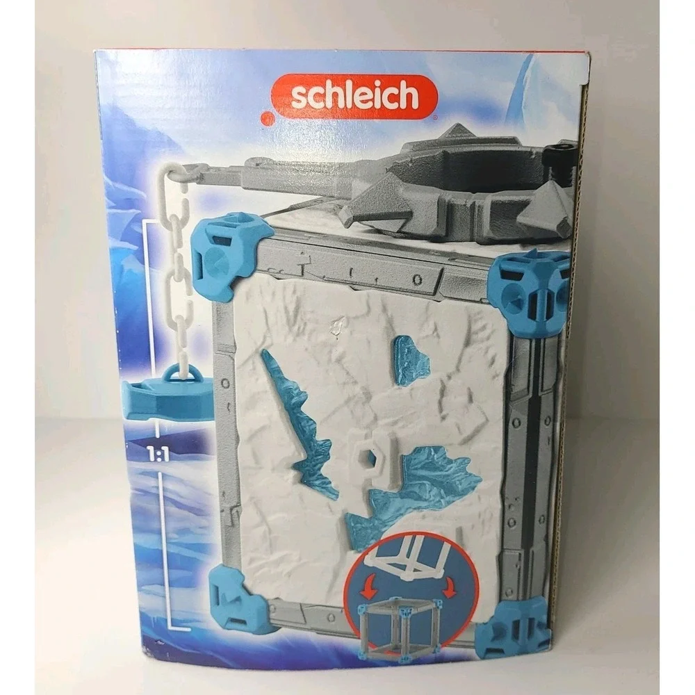 Schleich ELDRADOR Creatures BattleCave Ice Rat Mythical Action Playset- Fantasy